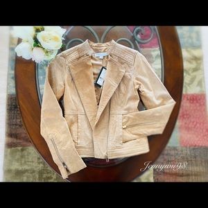 New York & Company genuine suede woman jacket